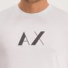 T-shirt Armani Exchange koszulka męska na krótki rękaw biała